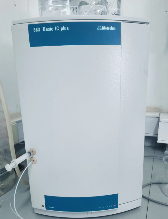 Cromatógrafo Ionico Metros 883 Basic IC Plus